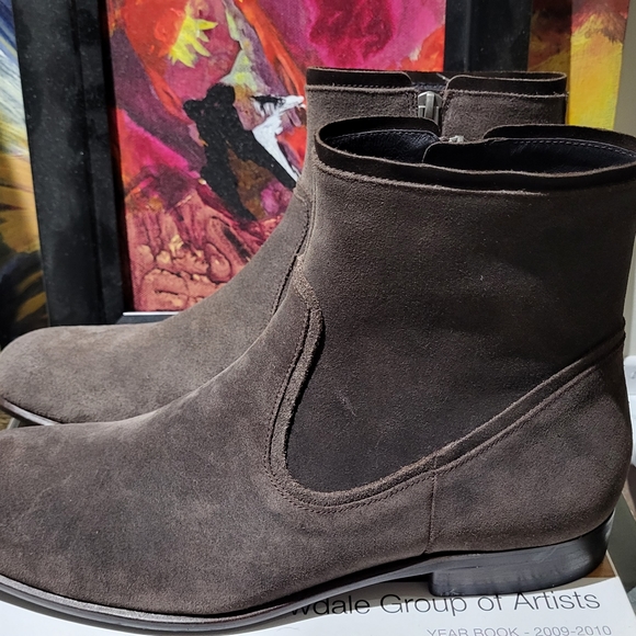 John Varvatos Star Seagher zip boot Size 9.5 - Picture 2 of 5